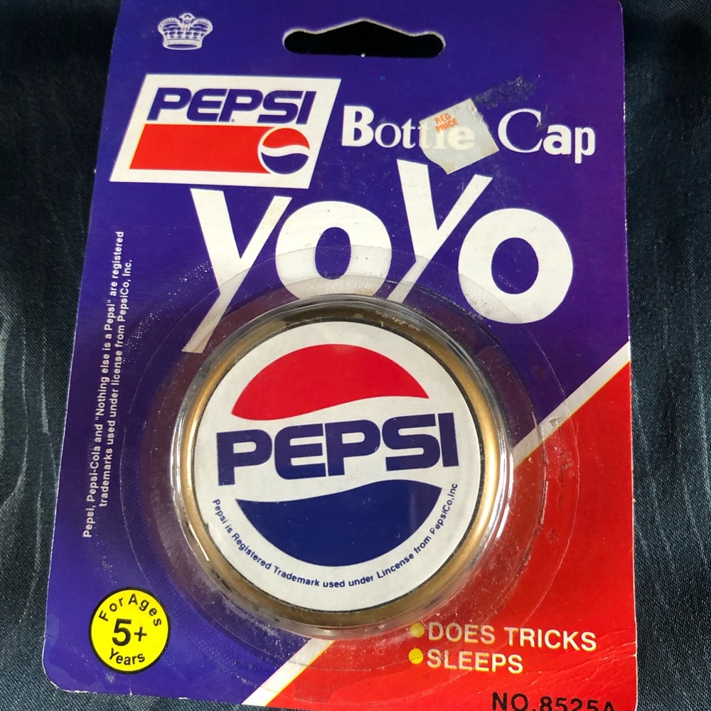 PEPSI Bottle Cap YoYo NOS New 1992 In Original Pkg